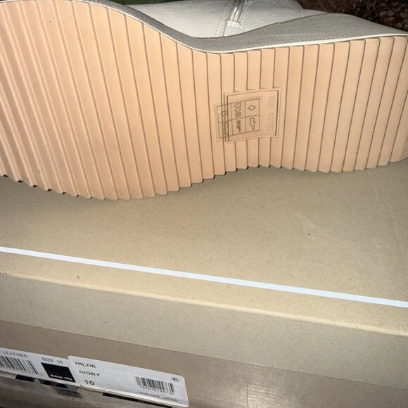 New Dolce Vita Women's Hilde Ivory Boots Size 10 - Picture 4 of 6